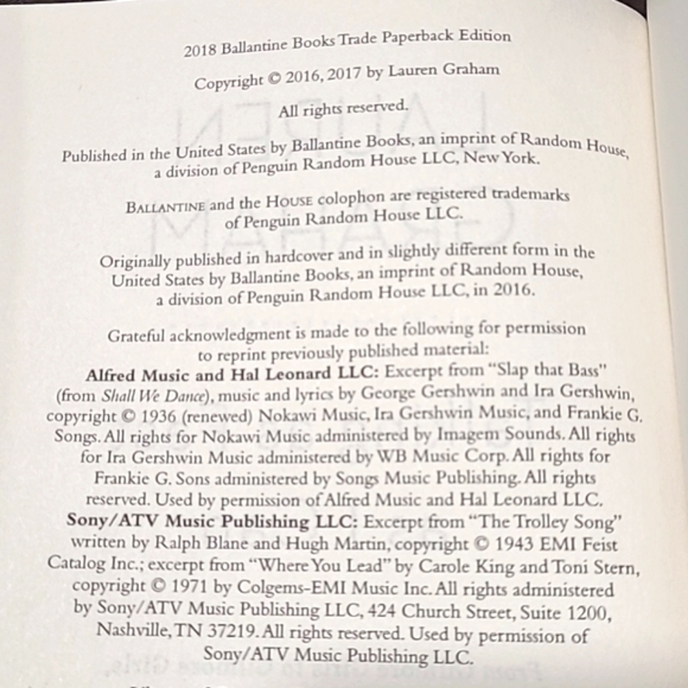 🆕️ Gilmore Girls Lauren Graham 'Talking As Fast As I Can' Paperback Book - Picture 6 of 9